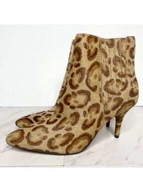 New! Vince Camuto Ambind Animal Print Bootie 8 1/2 M